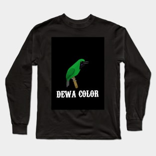 The green bird Long Sleeve T-Shirt